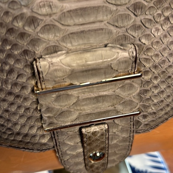 Rebecca Minkoff Collection Python Embossed Handbag - Picture 3 of 11